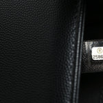 Caviar Quilted Medium Boy Flap Black