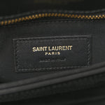 Calfskin Y Quilted Monogram Toy Loulou Crossbody Bag Black