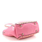 Vitello Mini Rockstud Tote Ninphea