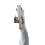 GG Supreme Monogram Blooms Small Dionysus Shoulder Bag Beige Multicolor Dry Rose