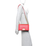 Caviar Quilted Medium Boy Flap Red