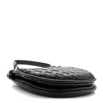 Nappa Intrecciato Small Gemelli Multipocket Bag Black