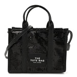 Sequin Small The Tote Bag Black