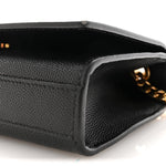 Grain De Poudre Small Monogram Kate Satchel Black