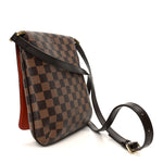 Damier Ebene Musette Salsa Long Strap
