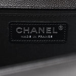 Caviar Quilted Medium Boy Flap Black