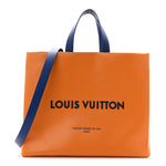 Cowhide Shopper Bag MM Safran