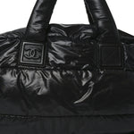 Nylon Coco Cocoon Large Reversible Tote Black