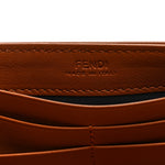 Nappa Matisse FF Embossed Continental Wallet On Chain Coloniale
