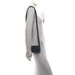 Nylon Intrecciato Padded Tech Candy Cassette Bag Black