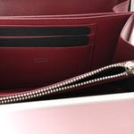 X RIMOWA Aluminum Personal Clutch On Strap Rose