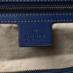 GG Plus Monogram Medium Boston USA Flag Unicef Duffle Blue
