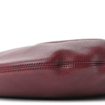 Pebbled Calfskin Medium Soho Hobo Scarlatto