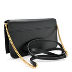 Calfskin Monogram Cassandre Phone Holder With Strap Black