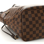 Damier Ebene Neo Neverfull MM Rose Ballerine