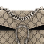 GG Supreme Monogram Mini Dionysus Shoulder Bag Black