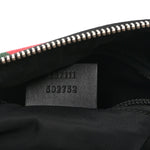 Techno Canvas Web Messenger Bag Black