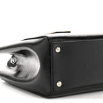 Patent Vitello Elite Petite 2Jours Tote Black