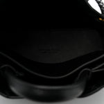 Nappa Intrecciato Small Andiamo Shoulder Bag Black