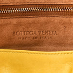 Paper Calfskin Maxi Intrecciato Medium Arco Yellow