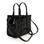 Sequin Small The Tote Bag Black