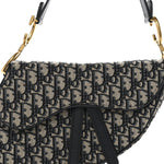 Oblique Saddle Bag Blue