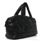 Nylon Coco Cocoon Large Reversible Tote Black