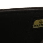 Lambskin Quilted Trendy CC Wallet On Chain WOC Dark Brown