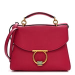 Calfskin Small Margot Top Handle Satchel Ribes