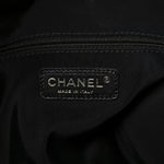 Calfskin Quilted Large Chain Me Hobo Black