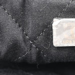 Metallic Shaded Calfskin Quilted Chanel 22 Black Silver