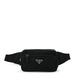 Re-Nylon Saffiano Belt Bag Black