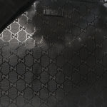 Imprime Monogram Medium Flat Messenger Bag Black