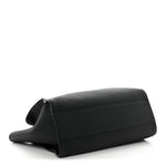 Matte Grained Calfskin Marlo 17 Black