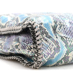 Eco Python Oleographic Big Falabella Tote Navy