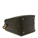 Shiny Calfskin Le 37 Bucket Bag Deep Musk
