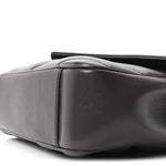 Lambskin Chevron Quilted Small Loulou Urban Grey