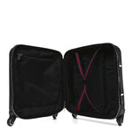 GG Supreme Monogram Calfskin Cabin Trolley Black
