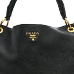 Vitello Daino Hobo Black