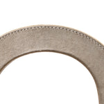 Metallic Lambskin Cannage Mini Lady Dior Silver