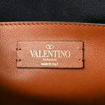 Canvas Calfskin Large Vlogo Manifesto Bandana Print Tote Red Multicolor