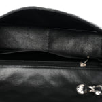 Caviar Quilted Jumbo Single Flap Black