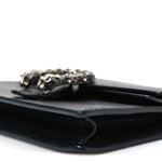 Calfskin Super Mini Dionysus Shoulder Bag Black