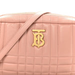 Calfskin Quilted Small Lola Camera Bag  Dusty Pink