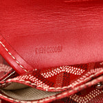 Goyardine Saint Louis Junior Jr PM Tote Red