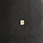 Guccissima Medium Flap Messenger Bag Chocolate