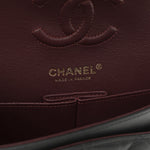 Lambskin Quilted Small Double Flap Black