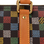 LV Vers Damier Ebene Keepall Bandouliere 25