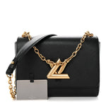 Epi Twist Shoulder Bag MM Black