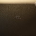 Taurillon Clemence Picotin Lock 18 PM Beige Marfa